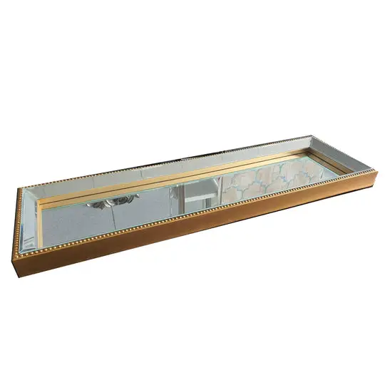 Beaded Tray - Gold Large - Home & Garden > Decor