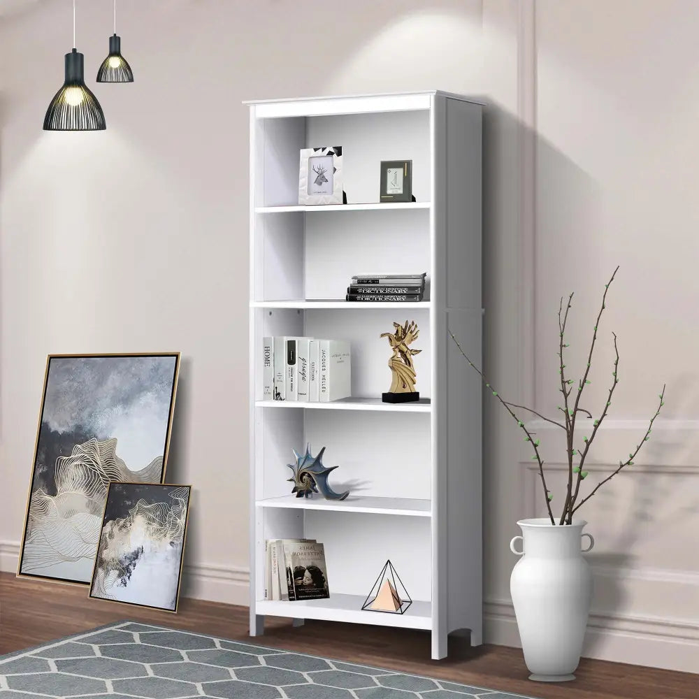 BEANCA 5 Shelf Bookcase - Furniture > Office