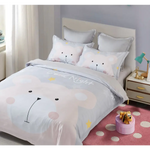 Bear Kids Quilt Cover Set - Single Size - Home & Garden > Bedding