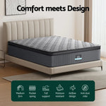 Bed Mattress Giselle 34cm Queen - Furniture > Mattresses > Queen Mattress