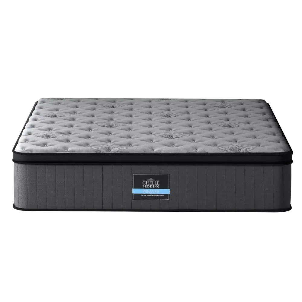 Bed Mattress Giselle 34cm Queen - Furniture > Mattresses > Queen Mattress
