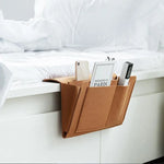 Bed Organiser Bed Caddy Sofa Organiser Bedside Organiser Book Magazines Organiser Khaki - Home & Garden > Storage