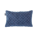 Bedding House Equire Luxury Cotton Filled Oblong Cushion Blue - Home & Garden > Bedding