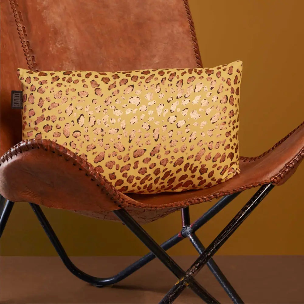 Bedding House Felidea Yellow Filled Oblong Cushion - Home & Garden > Bedding