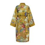 Bedding House Van Gogh Partout des Fleurs Gold Kimono Bath Robe Small/Medium - Home & Garden > Bathroom Accessories