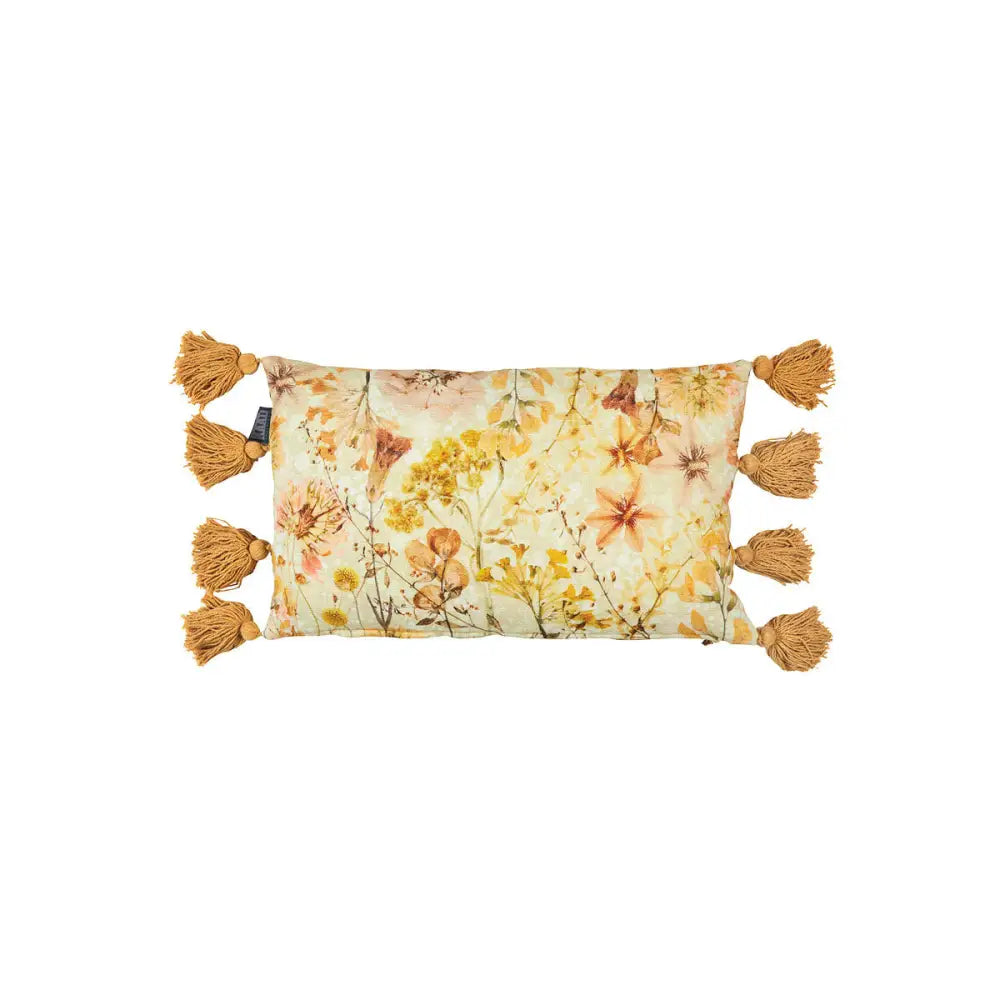 Bedding House Wildflower Yellow Filled Oblong Cushion - Home & Garden > Bedding