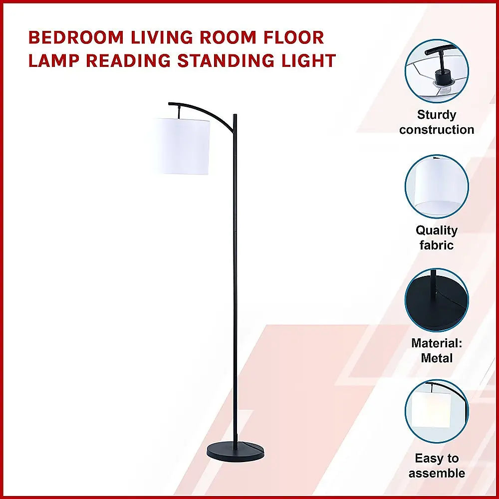 Bedroom Living Room Floor Lamp Reading Standing Light - Home & Garden > Lighting