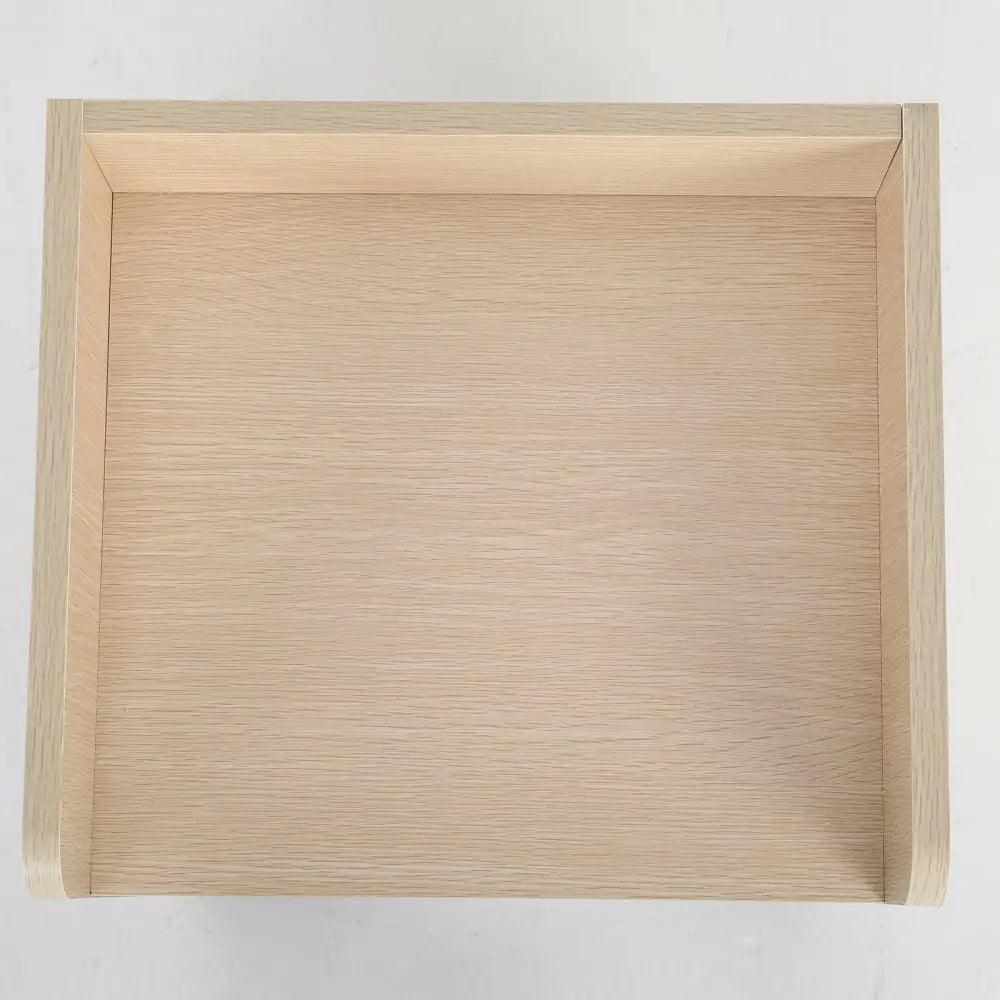 Bedside Table Side Storage Cabinet Nightstand Bedroom 1 Drawer 2 Shelf LARK OAK - Furniture > Bedroom