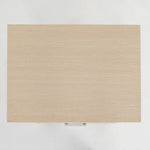 Bedside Table Side Storage Cabinet Nightstand Bedroom 2 Drawer 1 Shelf ZURI OAK - Furniture > Bedroom