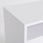 Bedside Table Side Storage Cabinet Nightstand Bedroom 2 Drawer ANYA - WHITE - Furniture > Bedroom