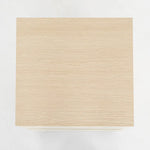 Bedside Table Side Storage Cabinet Nightstand Bedroom 2 Drawer JOSS OAK - Furniture > Bedroom