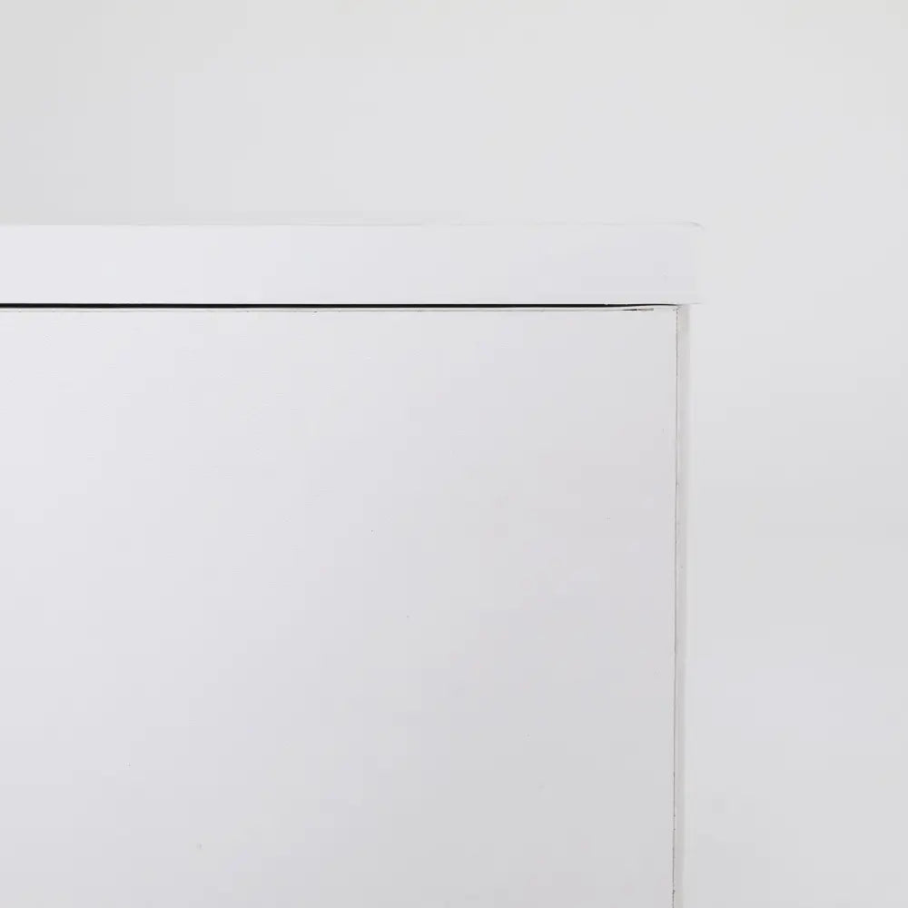 Bedside Table Side Storage Cabinet Nightstand Bedroom 2 Drawer Legs ETTA WHITE - Furniture > Bedroom