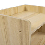 Bedside Tables Drawers Side Table Bedroom Furniture Nightstand Wood Unit - Furniture > Office