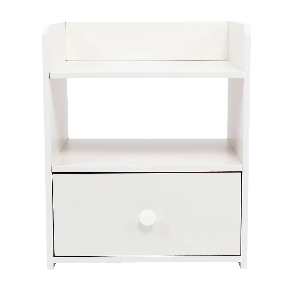 Bedside Tables Side Table Nightstand Storage Drawer Shelf Bedroom - Furniture > Office