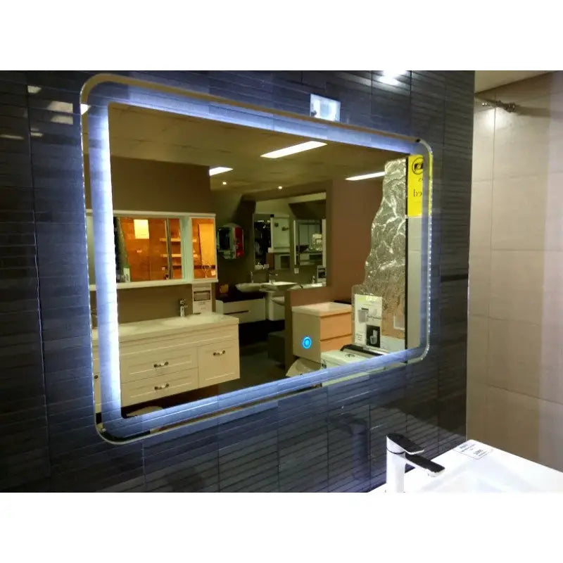 Belbagno Rectangular LED Bathroom Wall Mirror - Furniture > Bathroom
