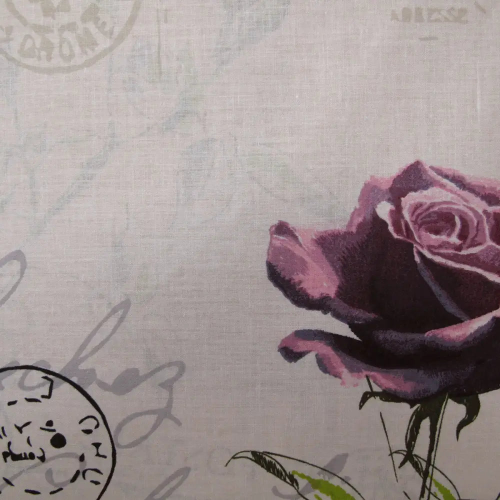 Belmondo French Rose Easy Care Quilt Cover Set Queen - Home & Garden > Bedding