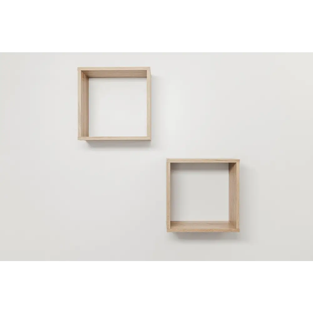 BERGEN CUBE TWIN PACK (OAK) - Furniture > Living Room