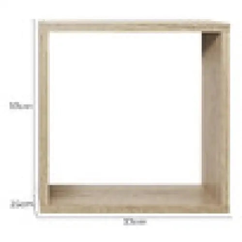 BERGEN CUBE TWIN PACK (OAK) - Furniture > Living Room