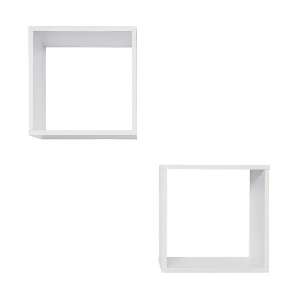 BERGEN CUBE TWIN PACK (WHITE) - Furniture > Living Room