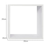 BERGEN CUBE TWIN PACK (WHITE) - Furniture > Living Room