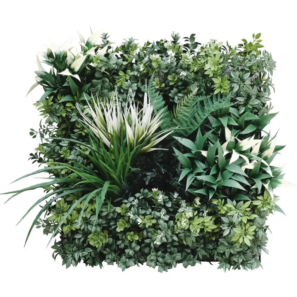Bespoke Vertical Garden Green Wall UV Resistant SAMPLE 45cm x 45cm - Home & Garden > Artificial Plants