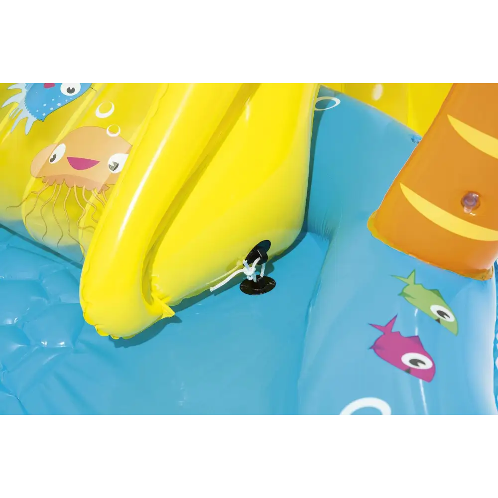 Bestway 273L Inflatable Sea Life Water Fun Park Pool with Slide - 2.8m x 87cm - Home & Garden > Pool & Accessories