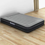 Bestway Air Bed Beds Mattress Premium Inflatable Built-in Pump Queen Size - Home & Garden > Inflatable Mattress