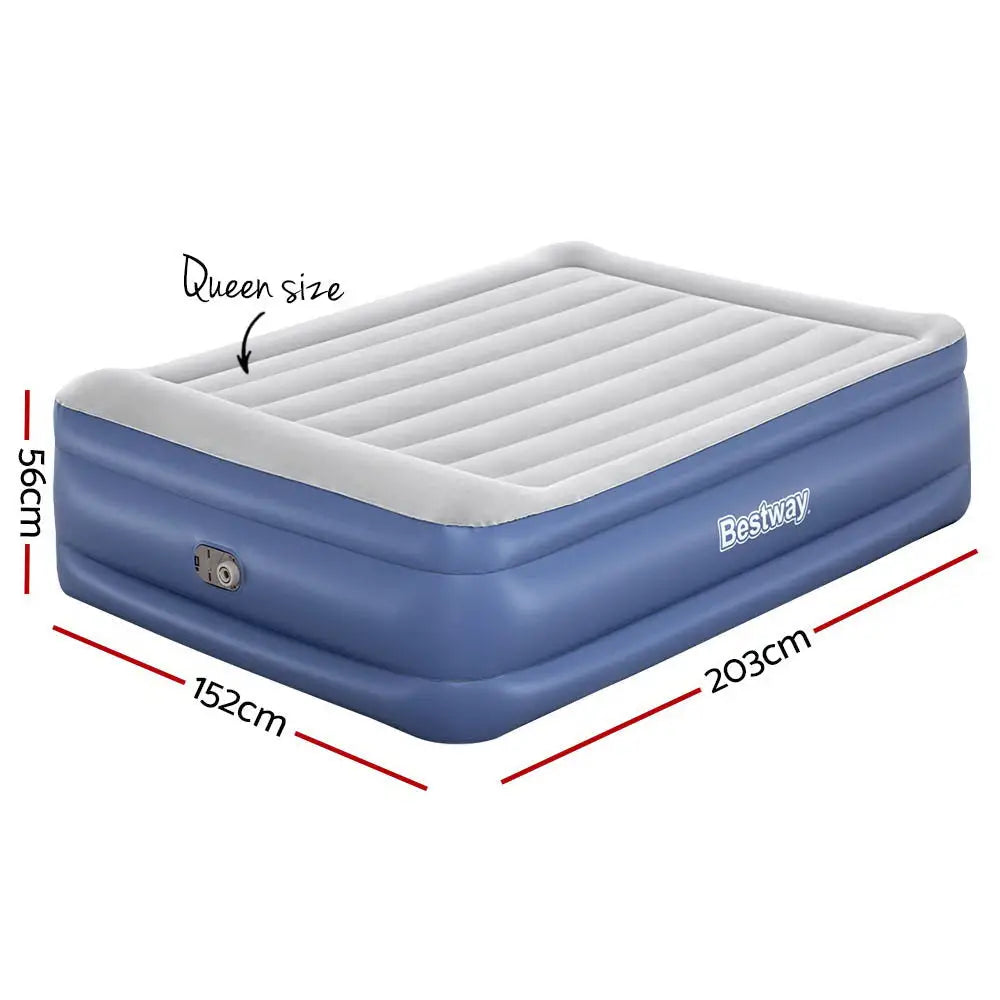 Bestway Air Bed Inflatable Mattress Queen - Home & Garden > Inflatable Mattress