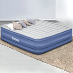 Bestway Air Mattress King Inflatable Bed 56cm Airbed Blue - Home & Garden > Inflatable Mattress