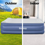 Bestway Air Mattress King Inflatable Bed 56cm Airbed Blue - Home & Garden > Inflatable Mattress