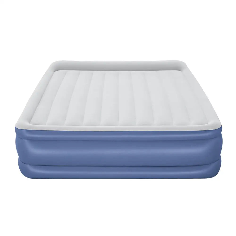 Bestway Air Mattress King Inflatable Bed 56cm Airbed Blue - Home & Garden > Inflatable Mattress