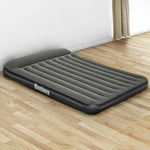 Bestway Air Mattress Queen Inflatable Bed 30cm Airbed Grey - Home & Garden > Inflatable Mattress