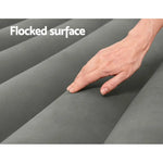 Bestway Air Mattress Queen Inflatable Bed 30cm Airbed Grey - Home & Garden > Inflatable Mattress