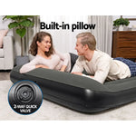 Bestway Air Mattress Queen Inflatable Bed 30cm Airbed Grey - Home & Garden > Inflatable Mattress