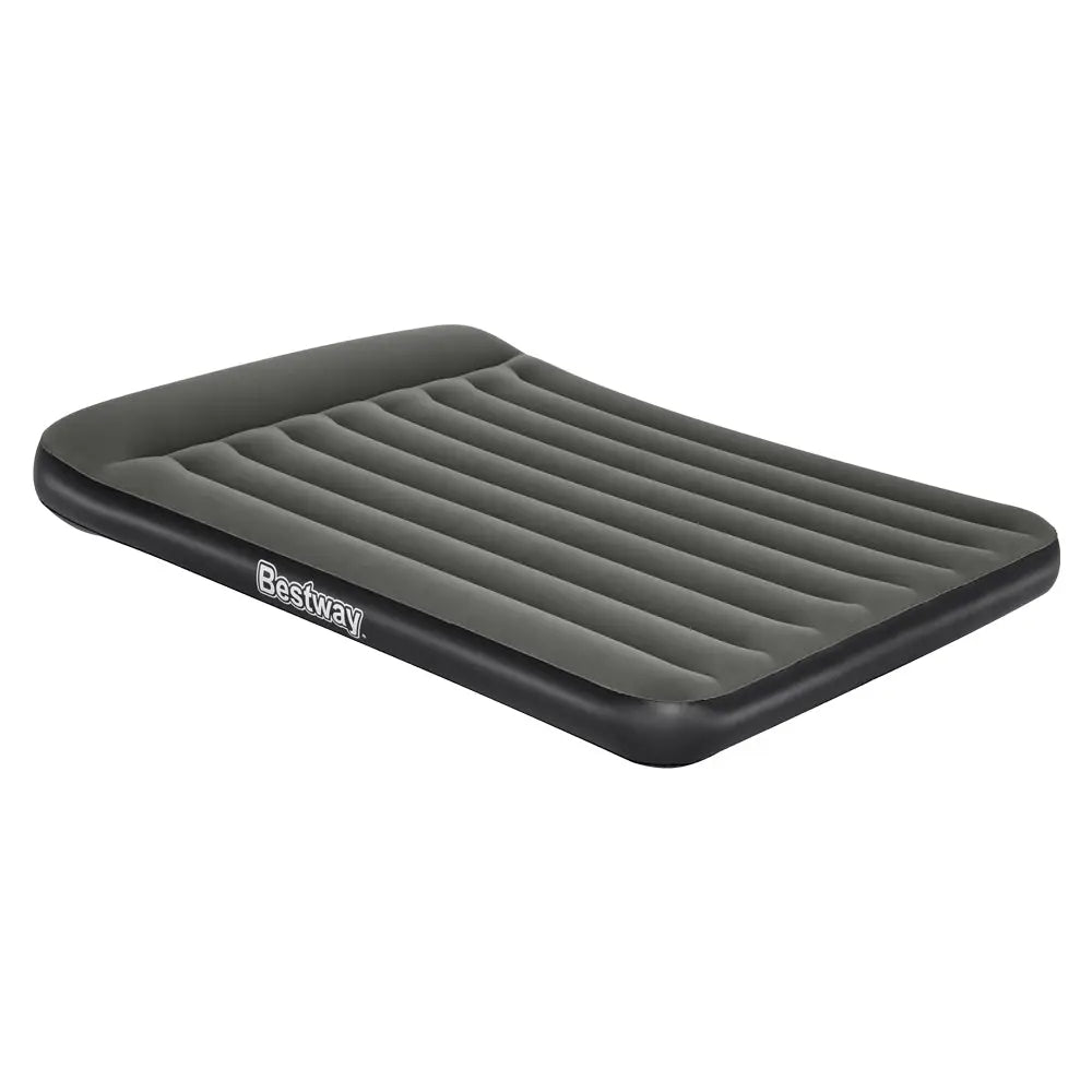 Bestway Air Mattress Queen Inflatable Bed 30cm Airbed Grey - Home & Garden > Inflatable Mattress