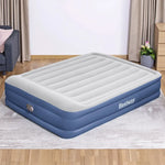 Bestway Air Mattress Queen Inflatable Bed 46cm Airbed Blue - Home & Garden > Inflatable Mattress