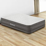 Bestway Air Mattress Queen Inflatable Bed 46cm Airbed Grey - Outdoor > Camping