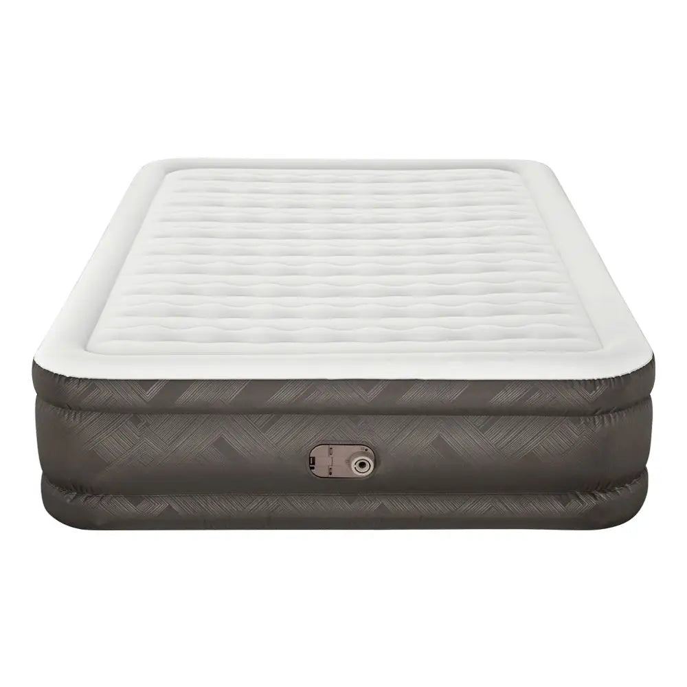 Bestway Air Mattress Queen Inflatable Bed 46cm Airbed Grey - Outdoor > Camping
