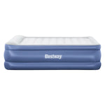 Bestway Air Mattress Queen Inflatable Bed 61cm Airbed Blue - Home & Garden > Inflatable Mattress