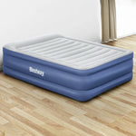 Bestway Air Mattress Queen Inflatable Bed 61cm Airbed Blue - Home & Garden > Inflatable Mattress