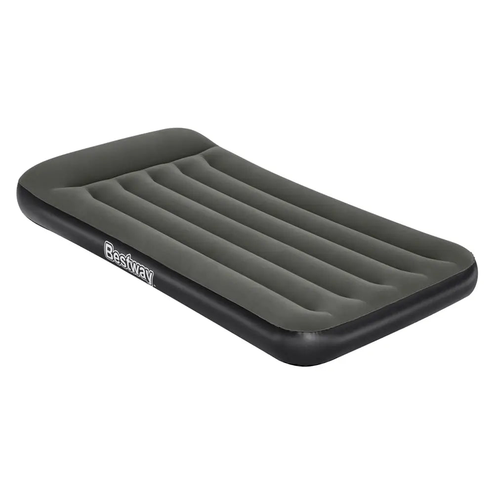 Bestway Air Mattress Single Inflatable Bed 30cm Airbed Grey - Home & Garden > Inflatable Mattress