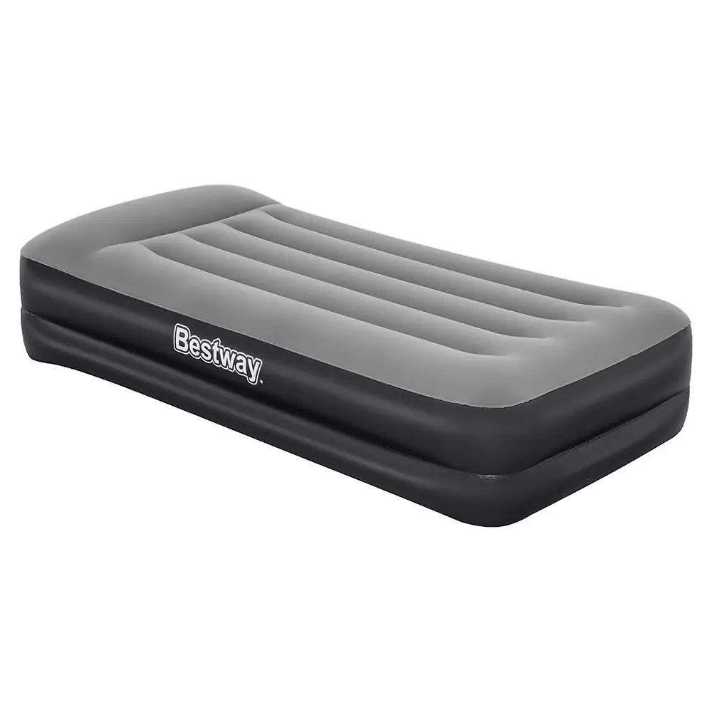 Bestway Air Mattress Single Inflatable Bed 46cm Airbed Black - Outdoor > Camping