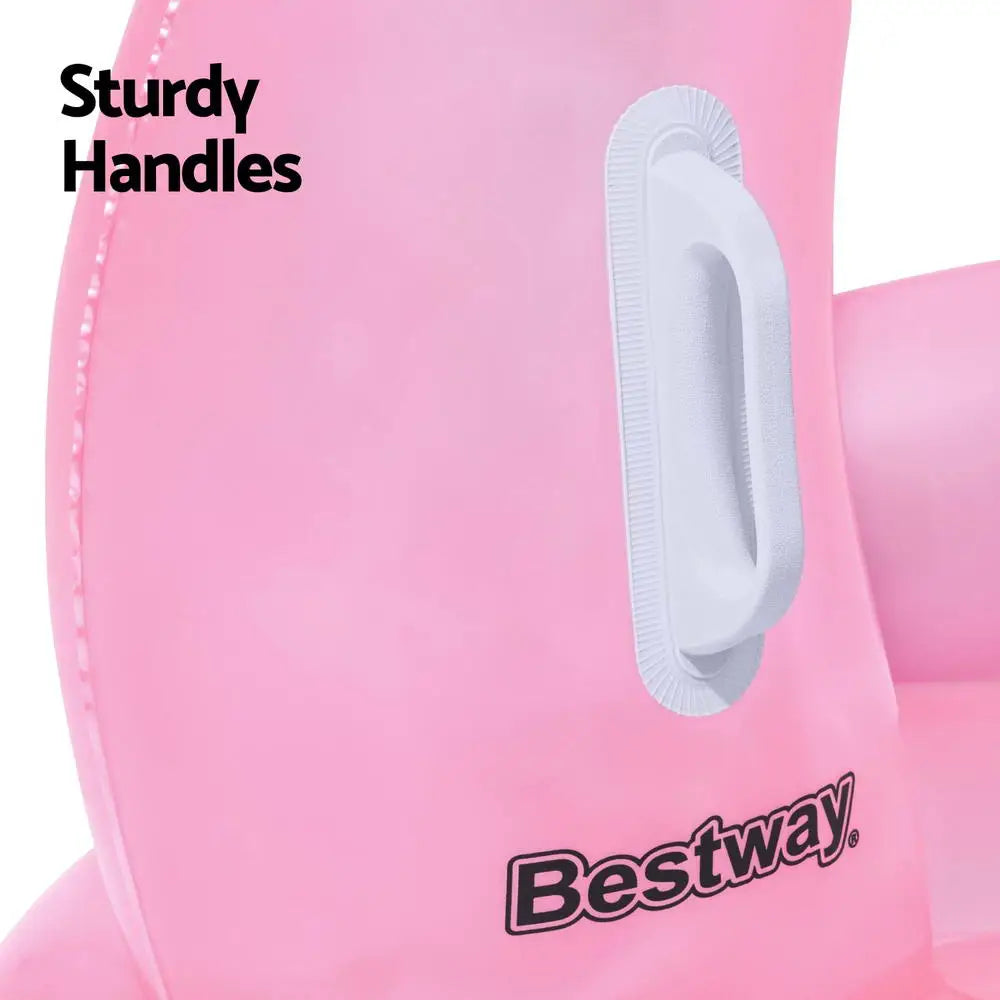 Bestway Flamingo Rider Ride On Float Floating Seat Pool Lounger 1.43Mx1.53M - Home & Garden > Pool & Accessories > Pool