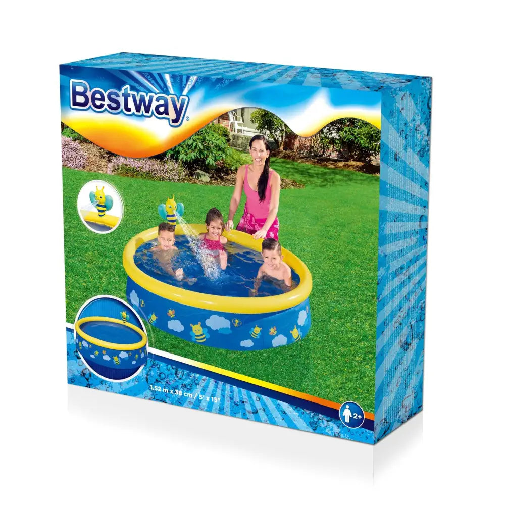 Bestway H2OGO My First Fast Set Spray Pool for Kids - Home & Garden > Pool & Accessories