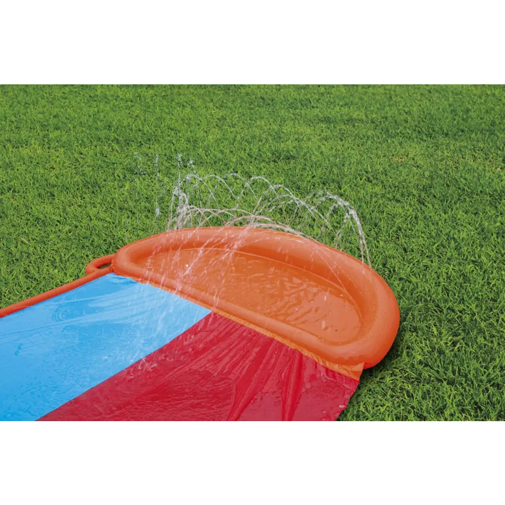 Bestway Kids H20GO Double Water Slide with Ramp - 18’/5.49m - Home & Garden > Pool & Accessories