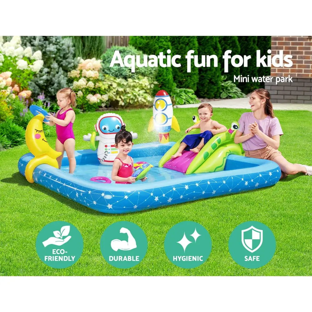 Bestway Kids Pool 228x206x84cm Inflatable Above Ground Swimming Play Pools 308L - Home & Garden > Pool & Accessories