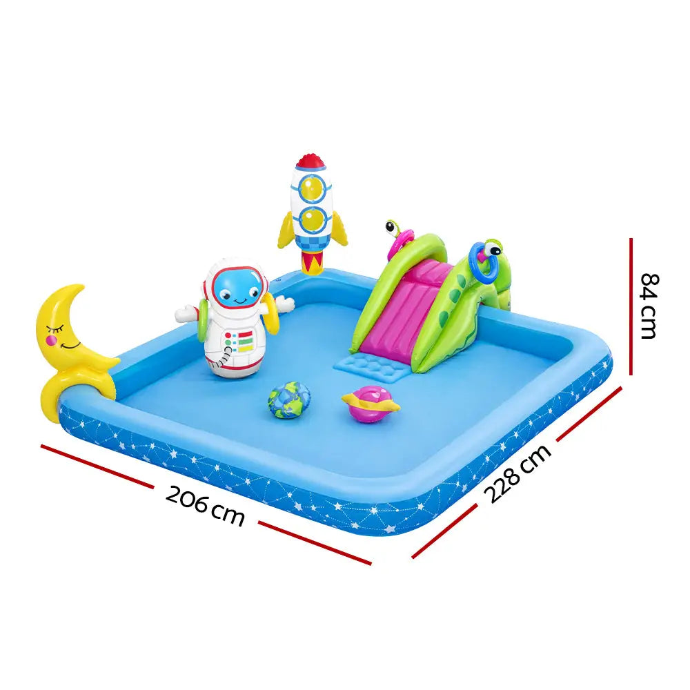 Bestway Kids Pool 228x206x84cm Inflatable Above Ground Swimming Play Pools 308L - Home & Garden > Pool & Accessories