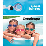Bestway Kids Pool 262x157x46cm Inflatable Above Ground Swimming Pools 544L - Home & Garden > Pool & Accessories >