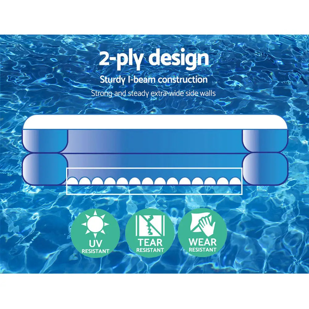 Bestway Kids Pool 262x175x51cm Inflatable Above Ground Swimming Pools 778L - Home & Garden > Pool & Accessories >