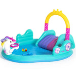 Bestway Kids Pool 274x198x137cm Inflatable Above Ground Swimming Play Pools 220L - Home & Garden > Pool & Accessories >